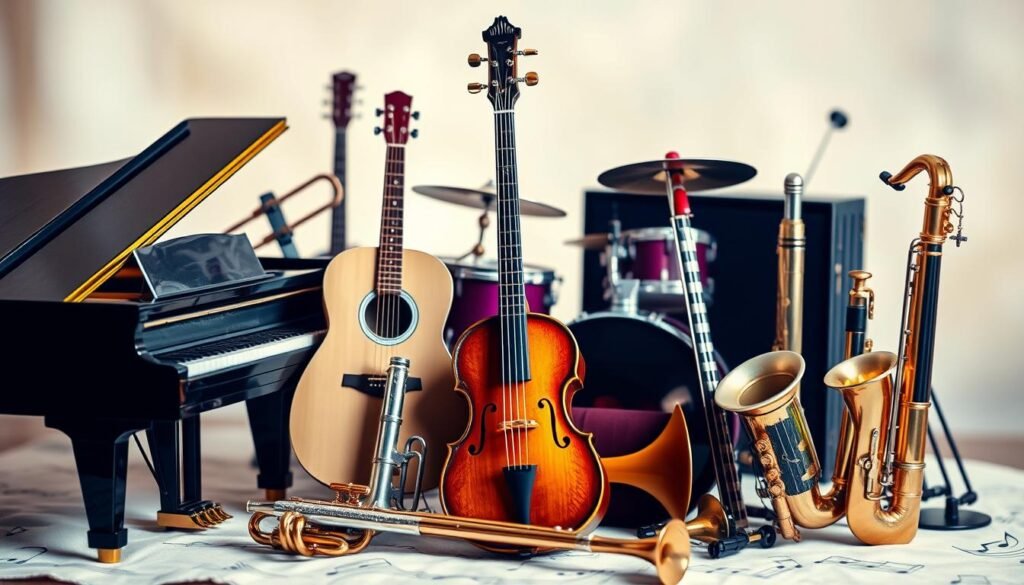 musical instruments